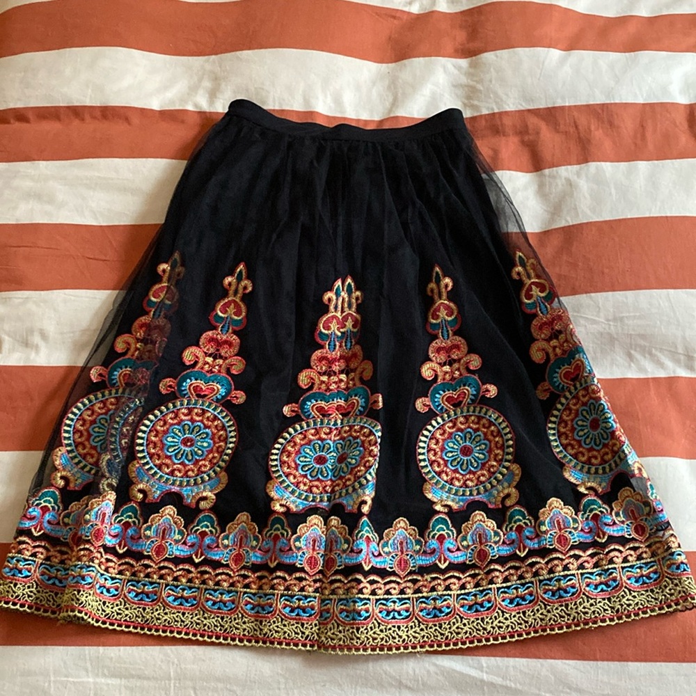 Beautiful ornated skirt
